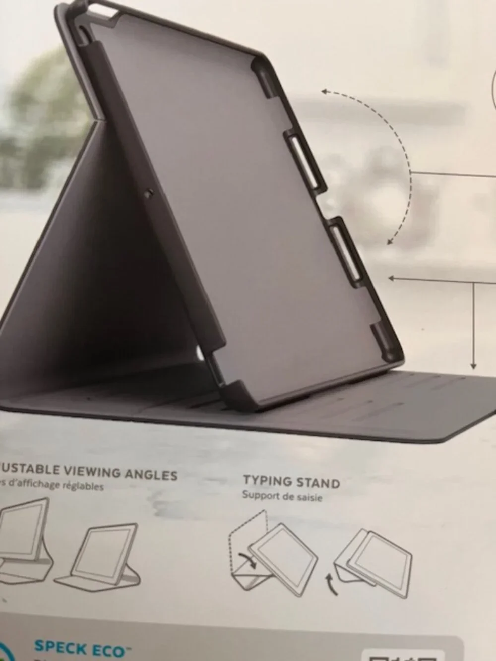 Speck Balance Folio Case for iPad 10.2 Inch (2019-2021) - Drop & Camera Prot